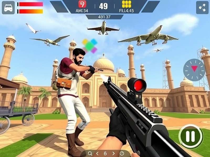 Jai Hind Elite Shooter gameplay screenshot